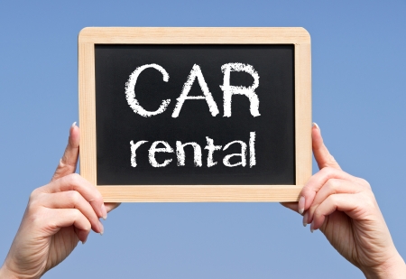 CAR rentalの写真素材