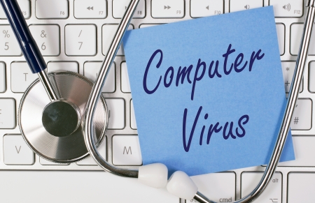 Computer Virusの写真素材