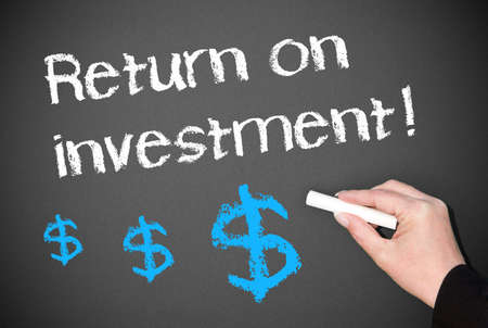 Return on investmentの写真素材