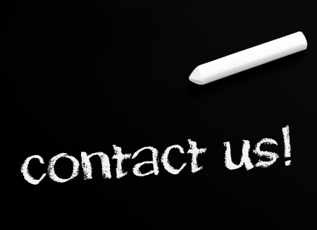 contact usの写真素材