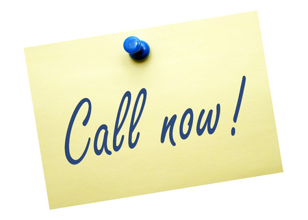 Call nowの写真素材