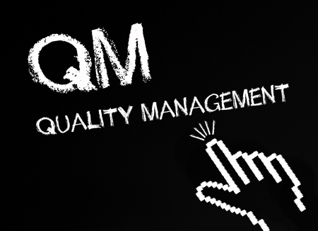QM - Quality Managementの写真素材