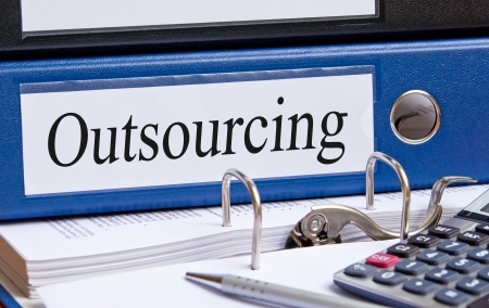 Outsourcingの写真素材