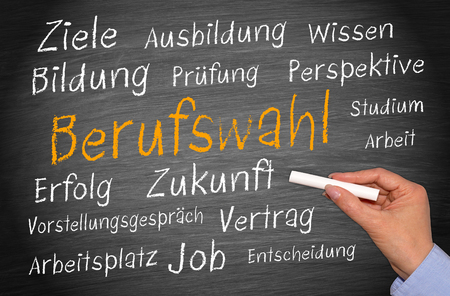 Job Choice and Career - German Business Conceptの写真素材