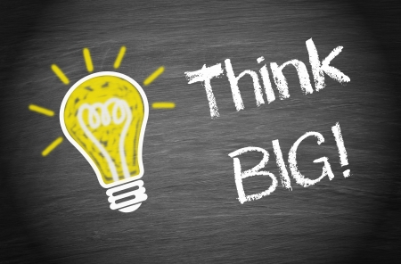 Think Bigの写真素材