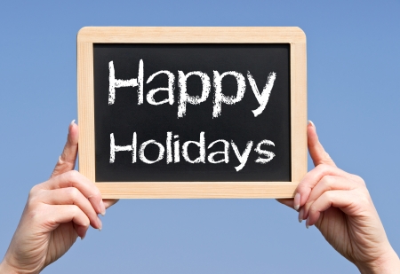 Happy Holidaysの写真素材