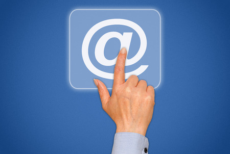 Online Contactの写真素材