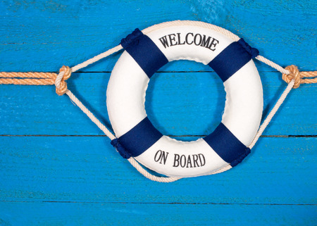 Welcome on Boardの写真素材