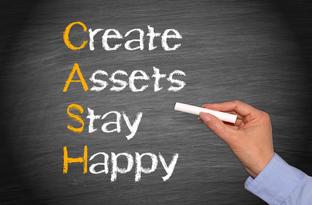 CASH - Create Assets Stay Happyの写真素材