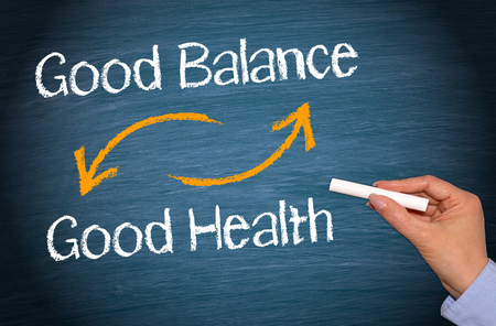 Good Balance and Good Healthの写真素材