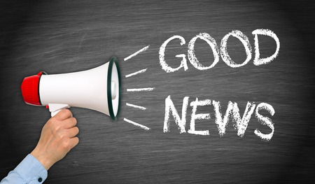 Good News Megaphoneの写真素材