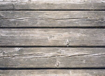 Wooden plank background texture horizontalの写真素材