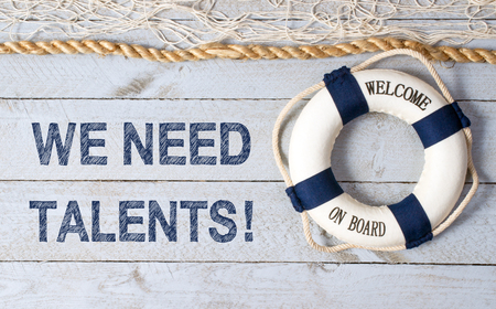 We need talents - welcome on boardの写真素材