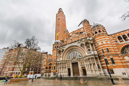 Westminster cathedral - London, UKの写真素材