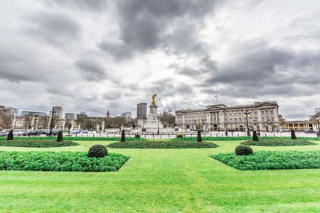 Buckingham Palace in London,UKのeditorial素材