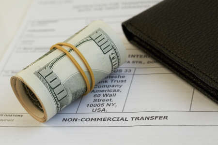 dollars in wallet