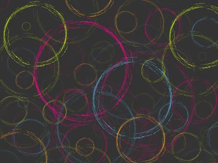 Abstract background with circlesのイラスト素材