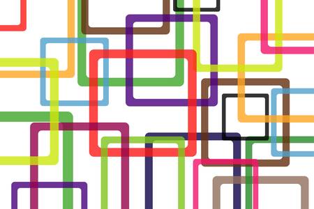 colorful background with abstract shapes のイラスト素材