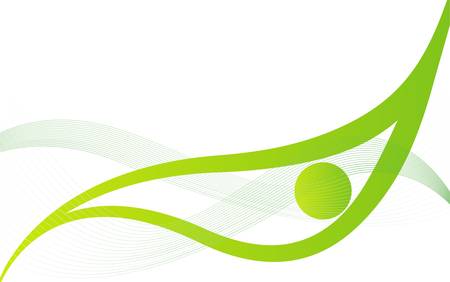 blue waves vector backgroundのイラスト素材