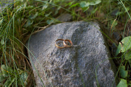 wedding ringsの写真素材