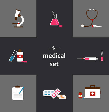 Vector - Medical iconsのイラスト素材