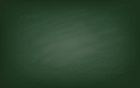 Dark green background of school blackboard. Backdrop of greenboard for teaching. Blank billboard gradient. Dirty or grunge washcloth. Board or frame piece. Class and education, scratch themeのイラスト素材