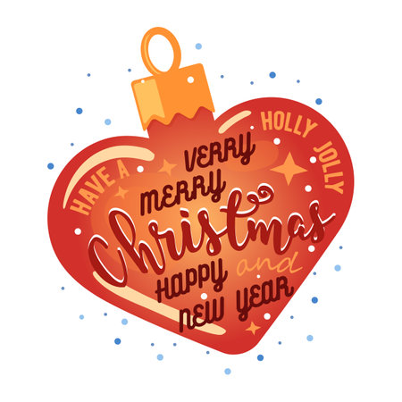 Vector greeting card or festive decorative banner.のイラスト素材