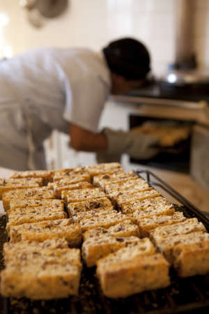 Baking Rusksの写真素材