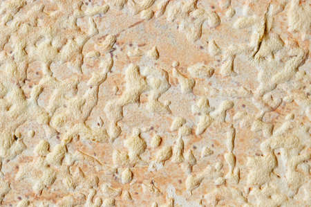 background - textured. Beige paper with chaotic lines.の写真素材