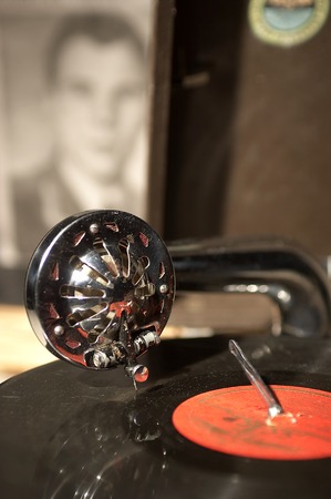 gramophoneの写真素材