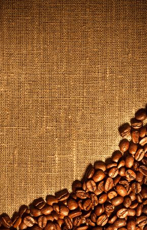 Coffee beans background image...の写真素材