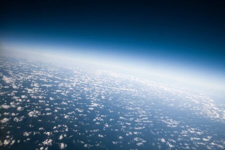 Atmosphere of the Planet Earthの写真素材
