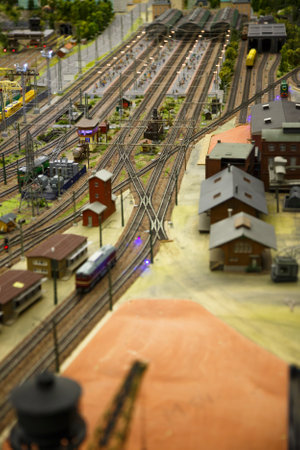 Saint Petersburg, RUSSIA - August 25: Fragment Big Grand Maket Russia, St. Petersburg 25, 2013 in Russia. Grand Maket Russia the world's largest model of Russia from Kaliningrad to the Far East.のeditorial素材