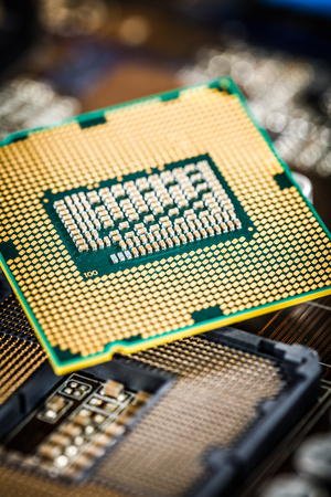 Modern processor and motherboard for a home computer