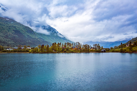 Beautiful Nature Norway natural landscape.