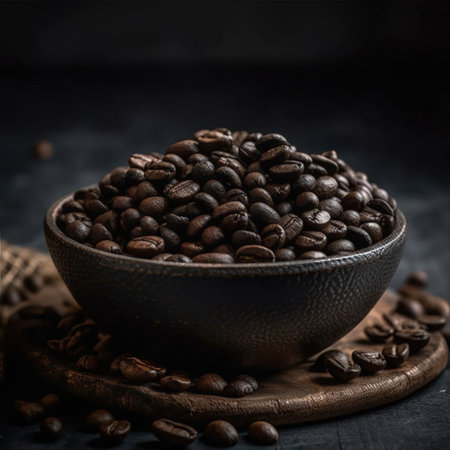 Fragrant coffee beansの素材