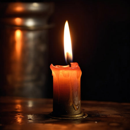 flame candleの素材