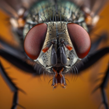 fly macro close-upの素材