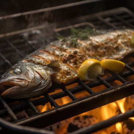 grilled fishの素材