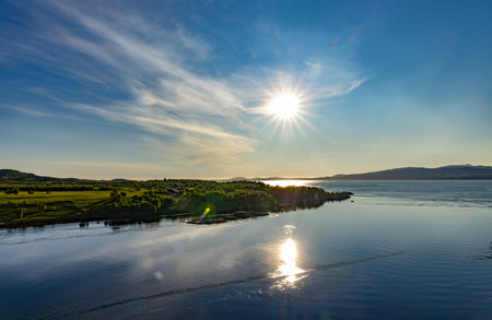 Beautiful Nature Norway natural landscape.の写真素材