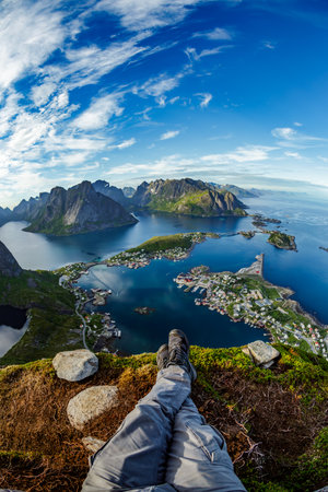 Reine Lofoten is an archipelago in the county of Nordland, Norway. Is known for a distinctive...