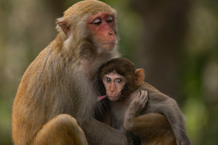 Macaques in nature. Macaques constitute a genus (Macaca) of gregarious monkeys. Macaques are found...