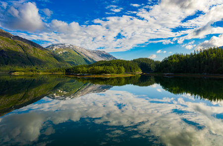 Beautiful Nature Norway natural landscape.