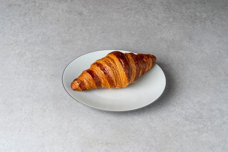korean style cafe Croissant Bread Bakeryの写真素材
