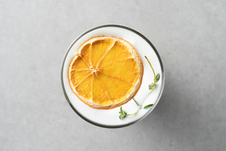 Korean style food leaf coffee teaの写真素材