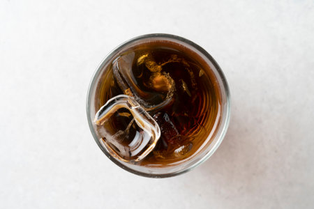 korean style cold brew coffee iceの写真素材