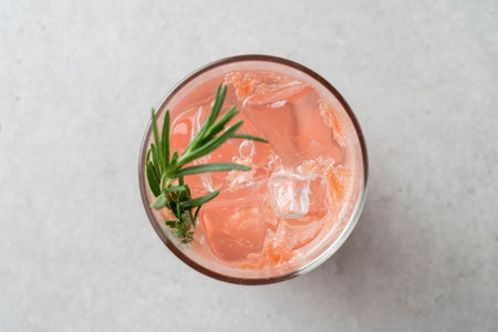 Korean style food Grapefruit Ade Iceの写真素材