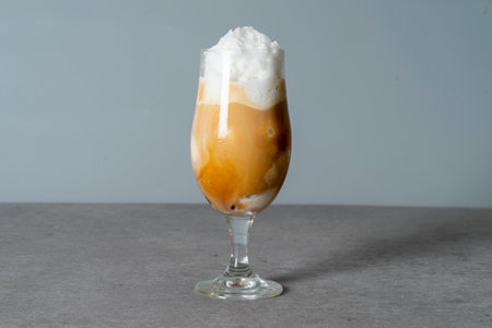 Latte cold, brew Vienna Coffee Coconut, Coffee, Smoothie Citron