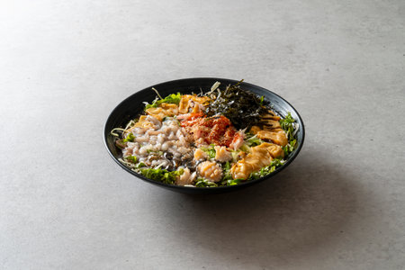 Raw cod soup, ecological soup, gomchi soup, seafood pancake, dongtaejeon, seafood sashimi, mulhoe,...