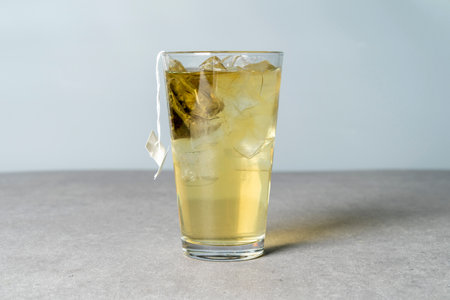 Peach, iced tea, lemon, chamomile, puerh tea, omija tea, omija, hibiscus, peppermint, earl gray, green tea, espresso, coffee, tea Korean food dishの写真素材